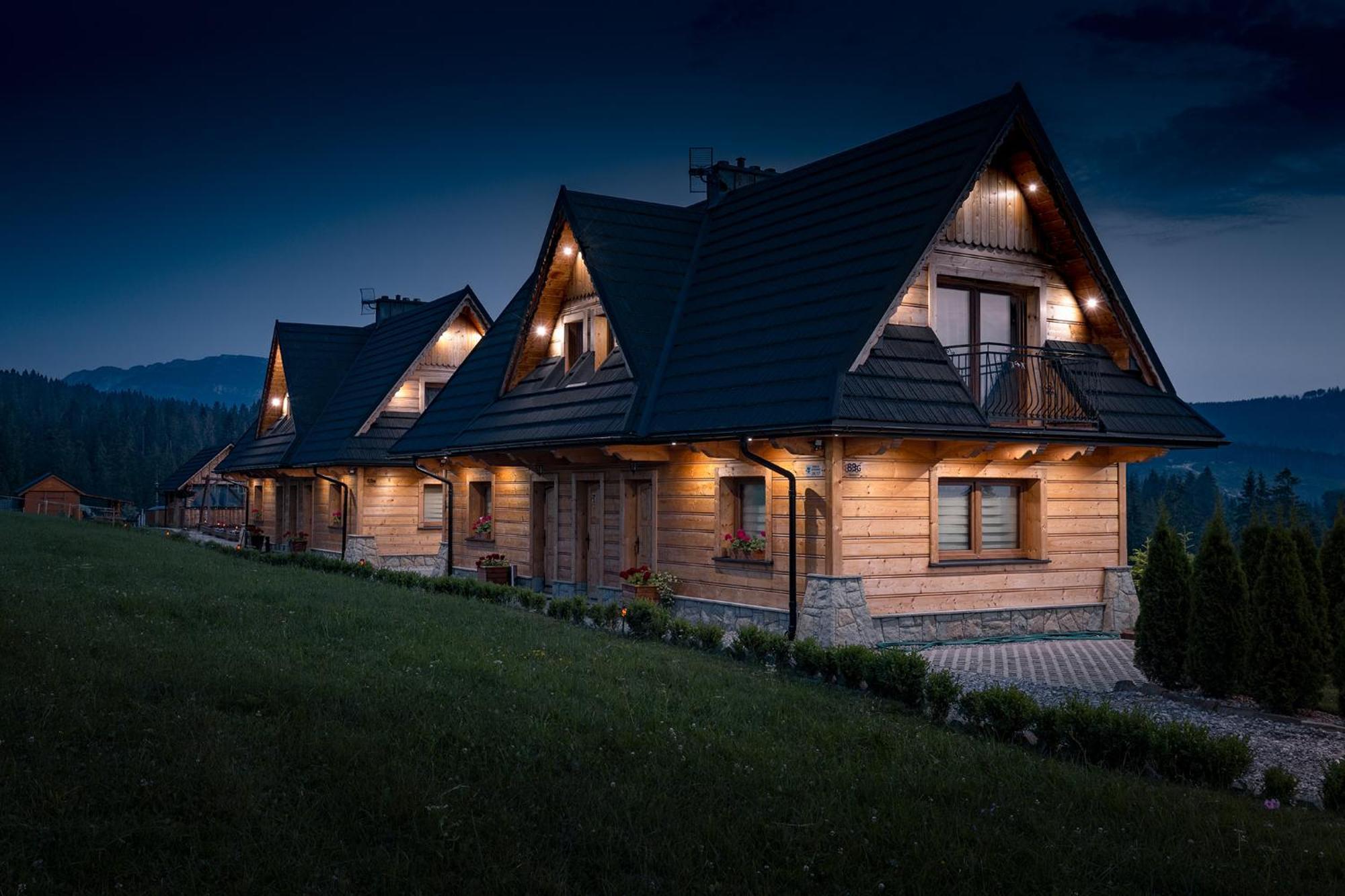 Witowianskie Domki Z Kominkiem, Jacuzzi I Sauna Dzianisz 외부 사진