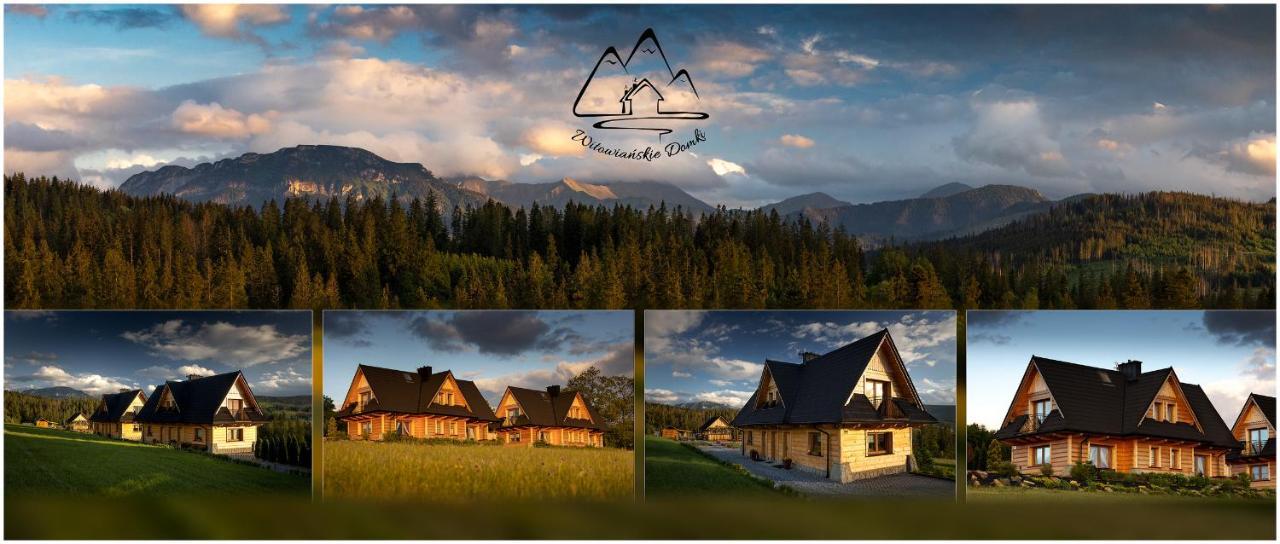 Witowianskie Domki Z Kominkiem, Jacuzzi I Sauna Dzianisz 외부 사진