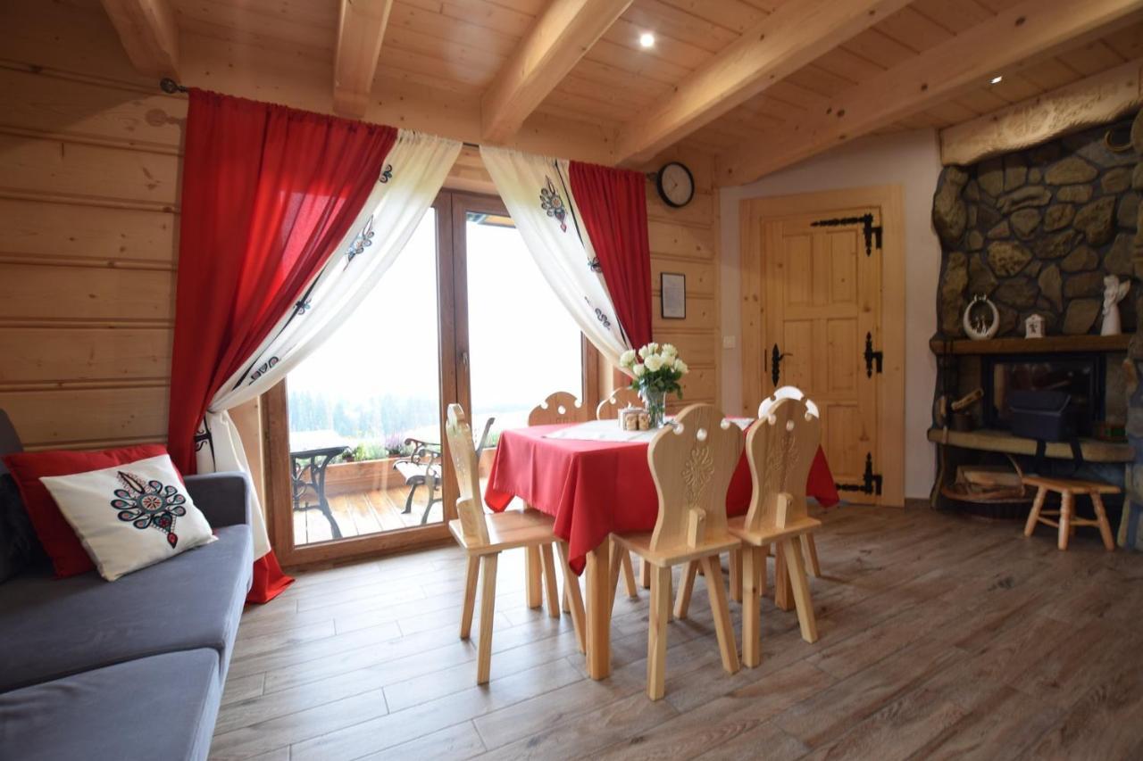 Witowianskie Domki Z Kominkiem, Jacuzzi I Sauna Dzianisz 외부 사진