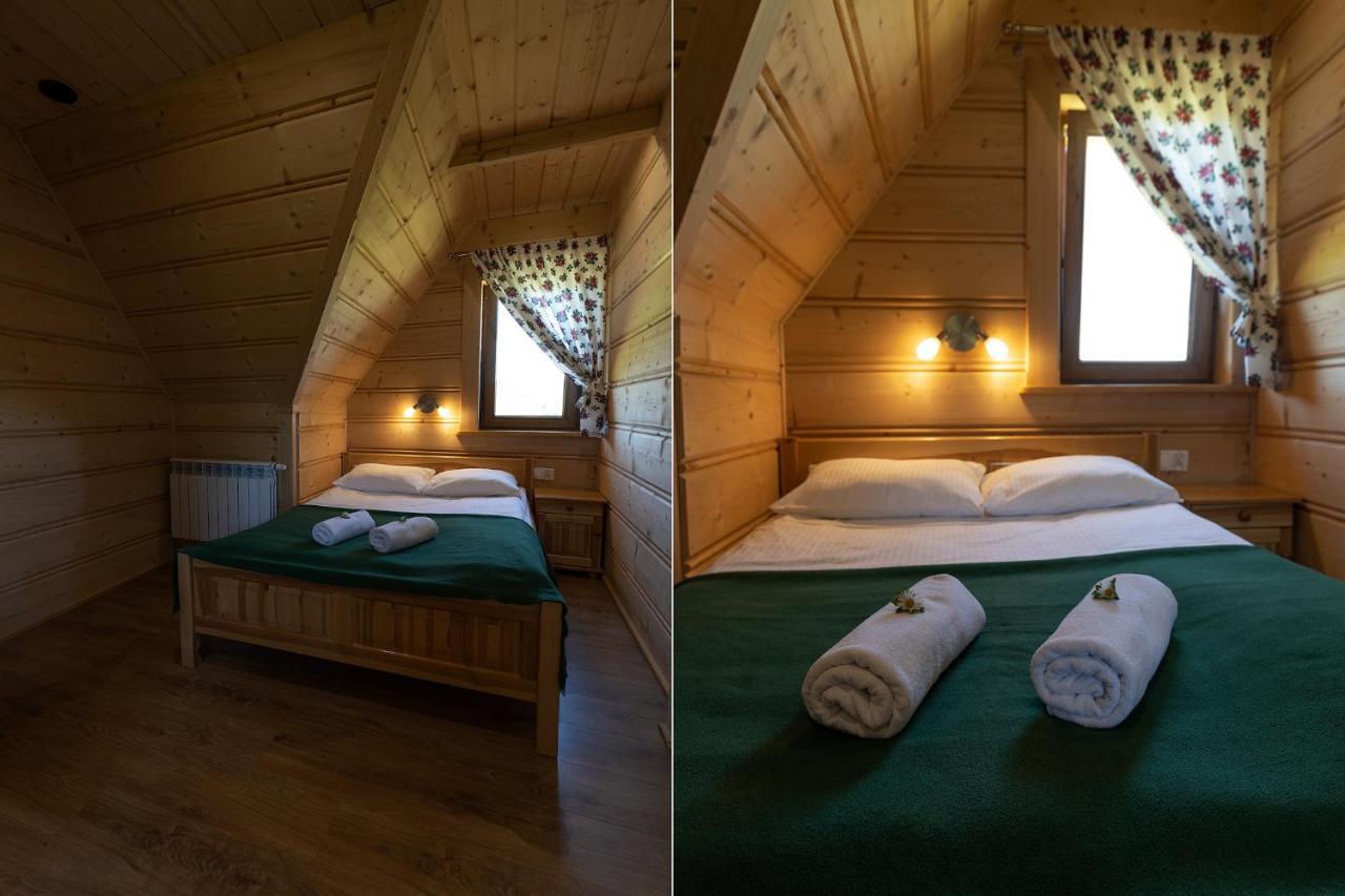 Witowianskie Domki Z Kominkiem, Jacuzzi I Sauna Dzianisz 외부 사진