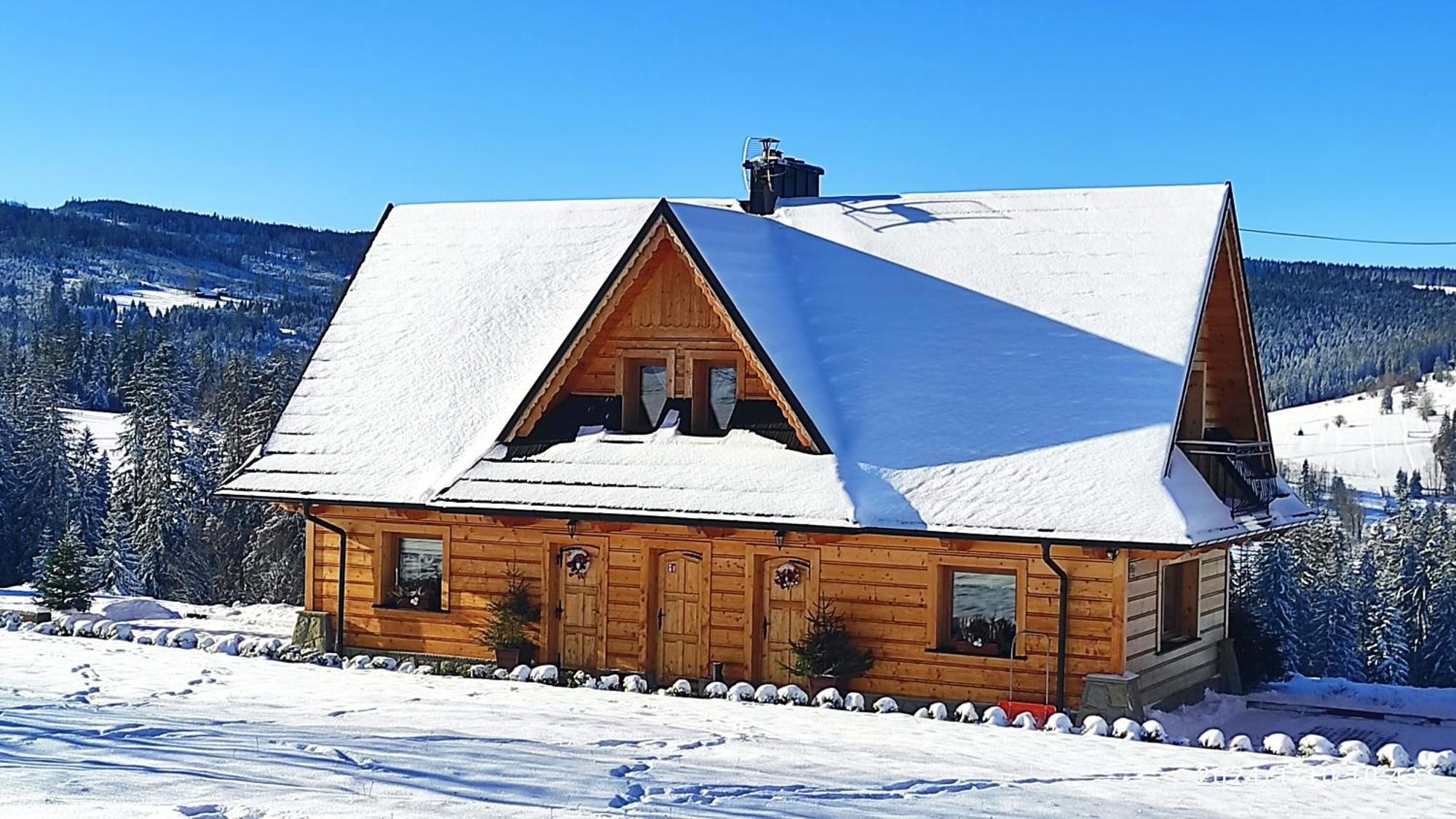 Witowianskie Domki Z Kominkiem, Jacuzzi I Sauna Dzianisz 외부 사진