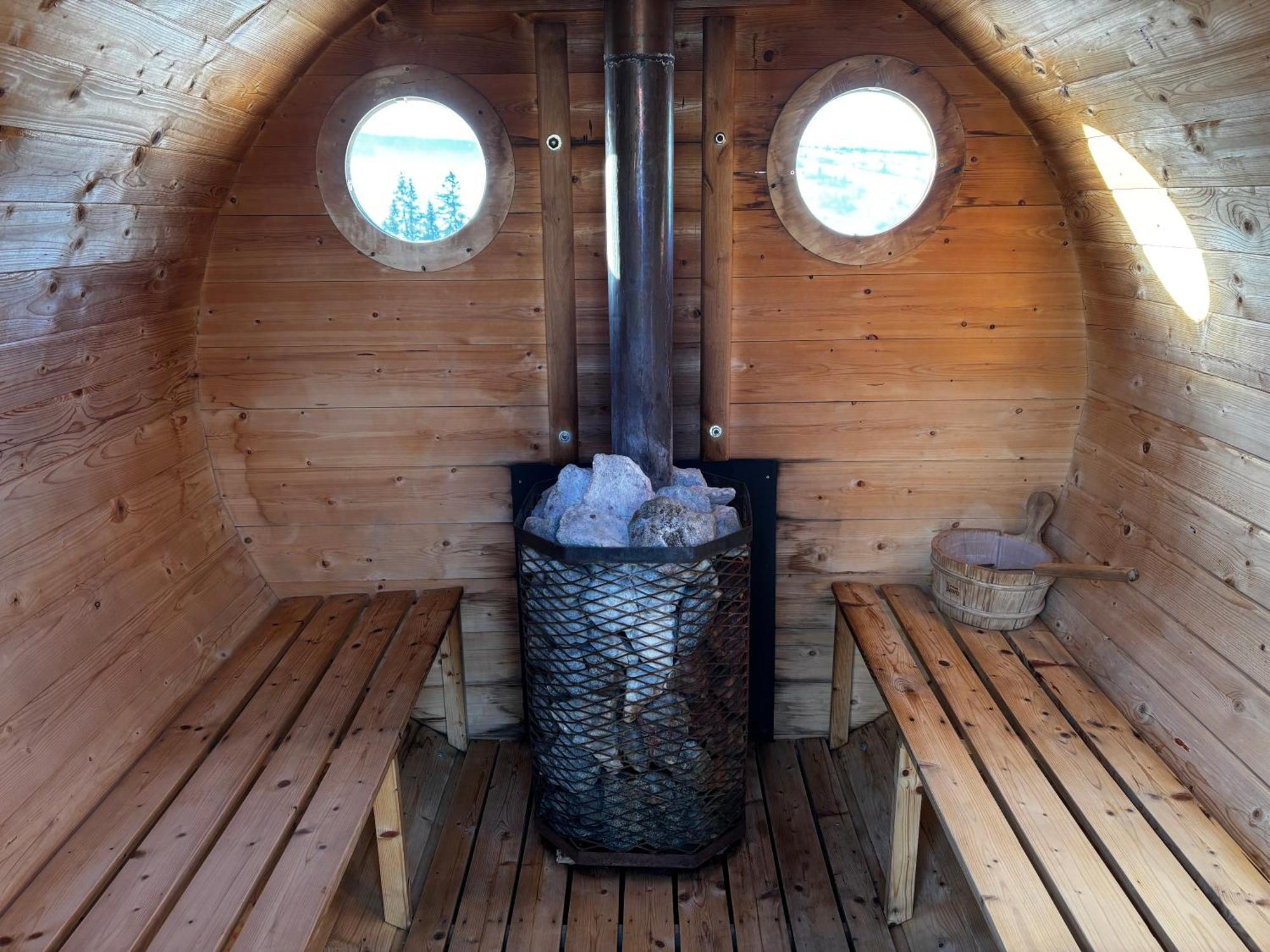 Witowianskie Domki Z Kominkiem, Jacuzzi I Sauna Dzianisz 외부 사진