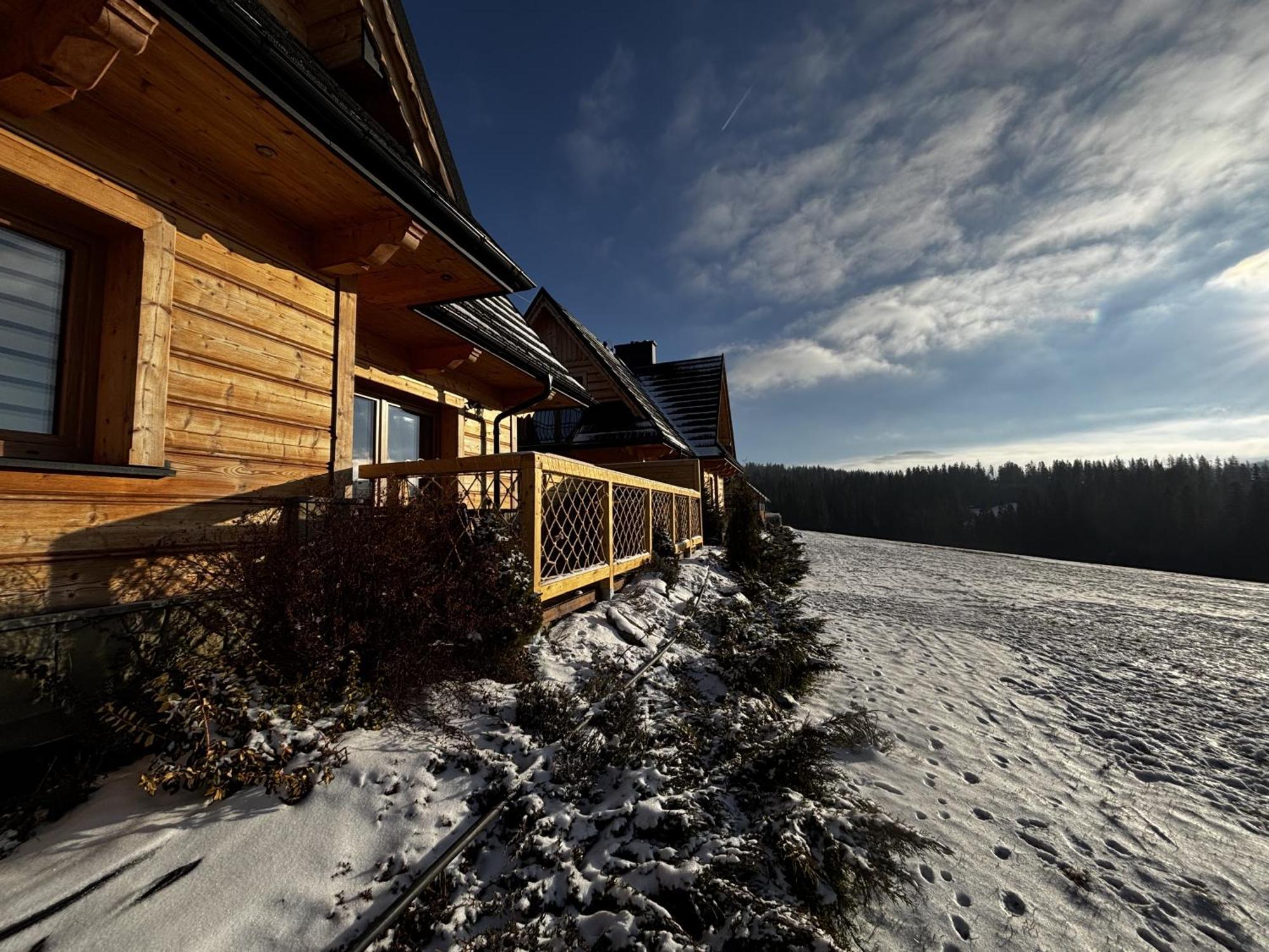 Witowianskie Domki Z Kominkiem, Jacuzzi I Sauna Dzianisz 외부 사진