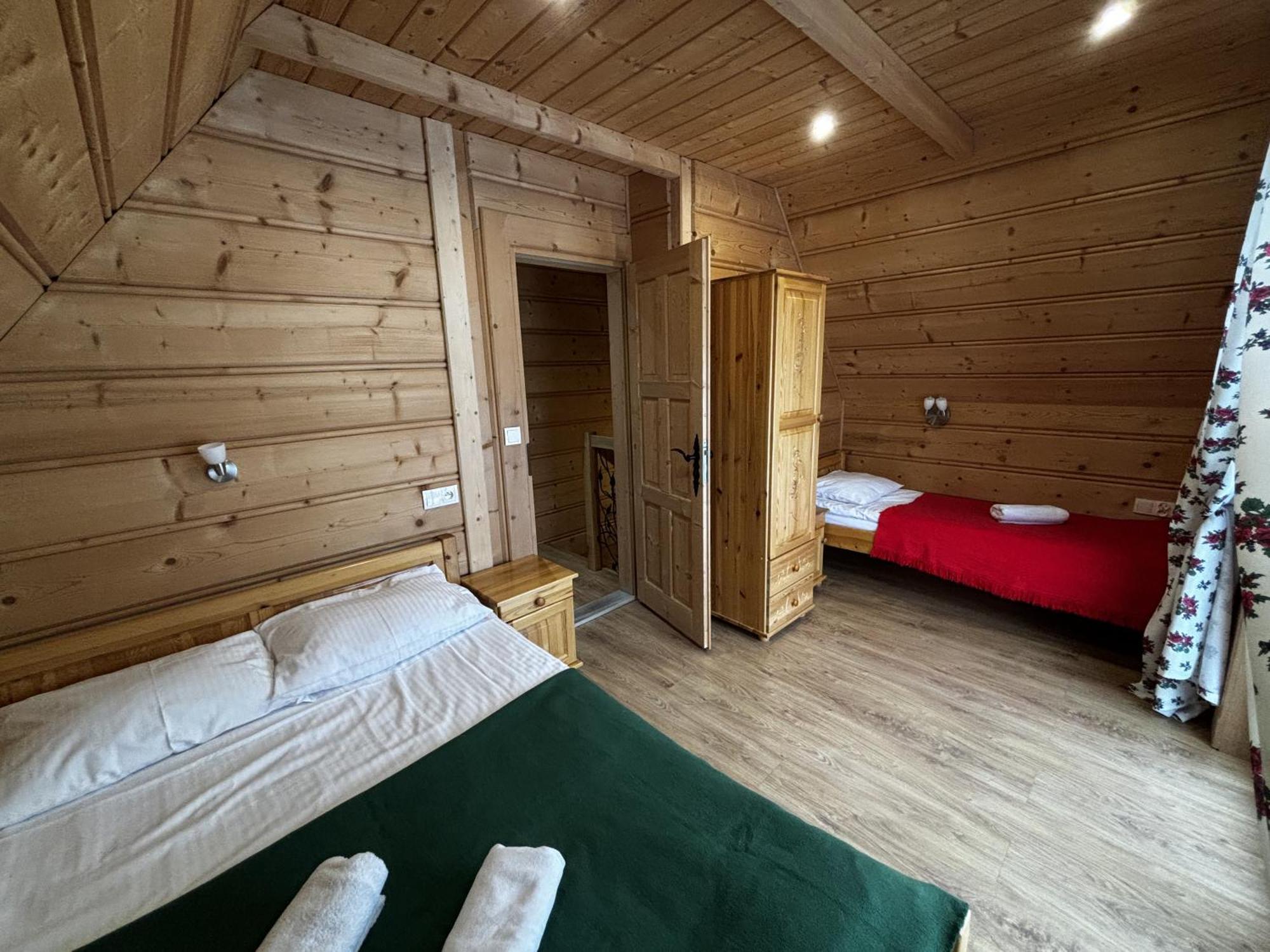 Witowianskie Domki Z Kominkiem, Jacuzzi I Sauna Dzianisz 외부 사진