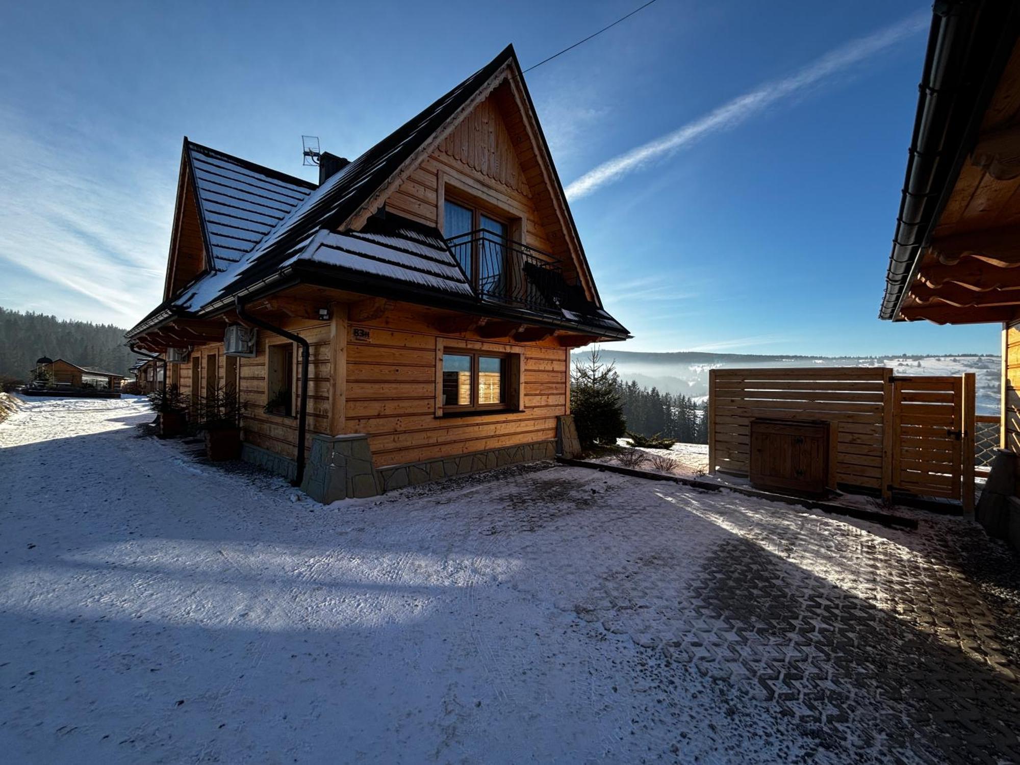 Witowianskie Domki Z Kominkiem, Jacuzzi I Sauna Dzianisz 외부 사진